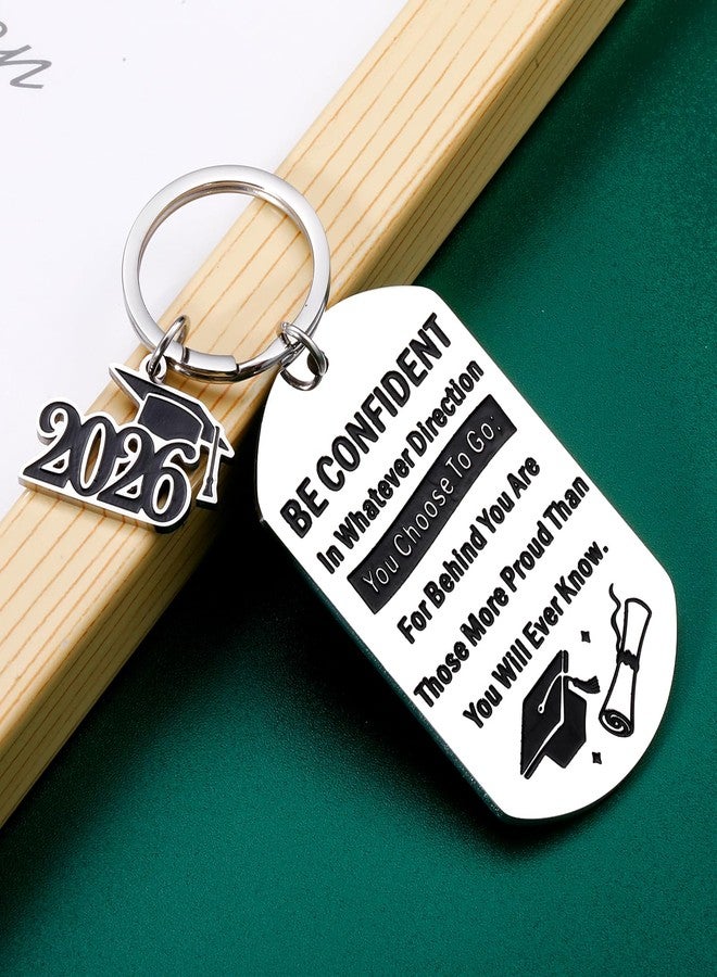 FOOZDEEVAAQ Class of 2026 Gifts Bulk Graduation Gift for Him Her 2026 College Graduation Keychain Senior Night Best Keychain for High School Senior 2026 Gifts for Girls Boys Daughter Son Nephew Niece Christmas - Image 2